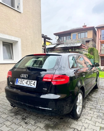 Audi A3 cena 28000 przebieg: 278400, rok produkcji 2009 z Narol małe 56